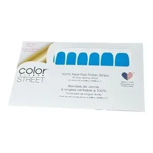 Color Street | Makeup | Color Street Blue Dapest Bright Neon Blue Solid ...